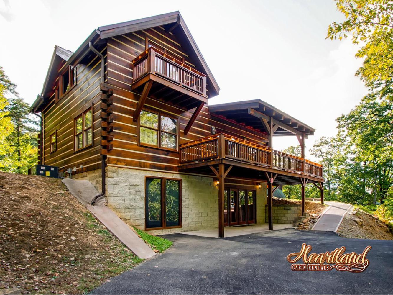 Halfway To Heaven Villa Sevierville Exteriör bild
